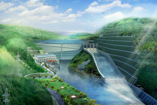 昌宁老挝南塔河1号水电站项目